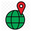 Globaler Standort  Symbol