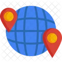 Erdungsgitter Stift Standort Symbol