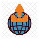 Globaler Upload  Symbol