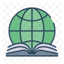 Globales Buch Wissen Buch Icon