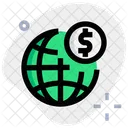 Globales Geld Browser Und Geld Browser Und Standortgeld Symbol