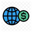 Globales Geld  Symbol