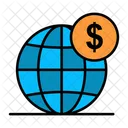 Globales Geld  Symbol