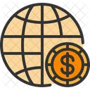 Globales Geld  Symbol