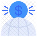 Globales Geld  Symbol