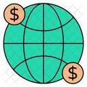 Globales Geld  Symbol