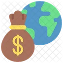 Globales Geld  Symbol