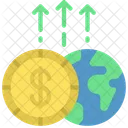 Globales Geld  Symbol