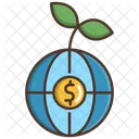 Globales Geld  Symbol