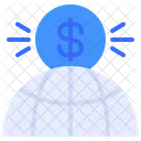Globales Geld  Icon