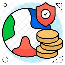 Globales Geld  Symbol