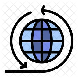 Globales Geschäft  Symbol