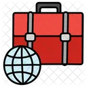 Globales Geschäft  Symbol
