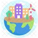 Globales Haus  Symbol