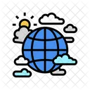 Globales Klima  Symbol