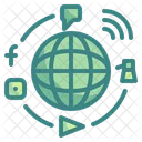 Globales Marketing  Symbol