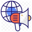 Globales Marketing  Symbol