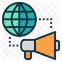 Globales Marketing  Symbol