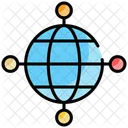 Globales Netzwerk Icon