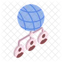 Globales Netzwerk  Symbol