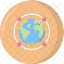 Globales Netzwerk  Symbol