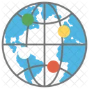 Global Netzwerk Verbindungen Symbol