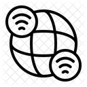 Globales Netzwerk  Symbol