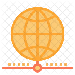 Globales Netzwerk  Symbol