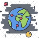 Globales Netzwerk  Symbol