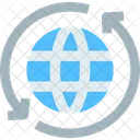 Globales Netzwerk  Symbol