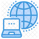 Globales Netzwerk  Symbol