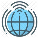 Globales Netzwerk  Symbol