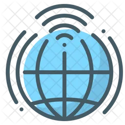 Globales Netzwerk  Symbol