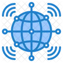 Globales Netzwerk  Symbol