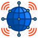 Globales Netzwerk  Symbol