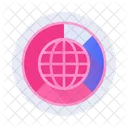 Globales Netzwerk  Symbol