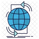 Globales Netzwerk  Symbol