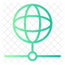 Globales Netzwerk  Symbol