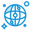 Globales Netzwerk  Symbol