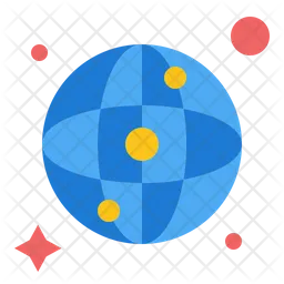 Globales Netzwerk  Symbol