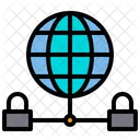 Globales Netzwerk  Symbol