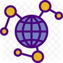 Globales Netzwerk  Symbol