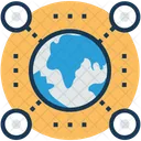 Global Netzwerk Konnektivitat Symbol