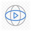 Video Ansicht Virtuell Symbol
