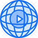 Globales Video  Symbol