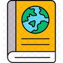 Globales Wissen Globales Lernen Geographiebuch Icon