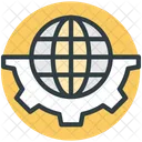 Globalization Globe With Icon