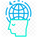 Global Mind Head Icon