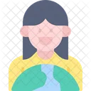 Globalization Person Girl Icon