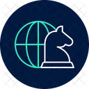 Globalization Strategy Business Icon